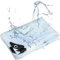 LCYFBE 1.2m x 3.2m Verstärktes Netzgewebe Transparente Plane Abdeckplane,Pflanzenschutz Regen-Vorhänge,PVC Glas Klare wasserdichte Tarps mit Ösen,Schutzplane Für Gartenmöbel,Kältebeständig,Regenfest