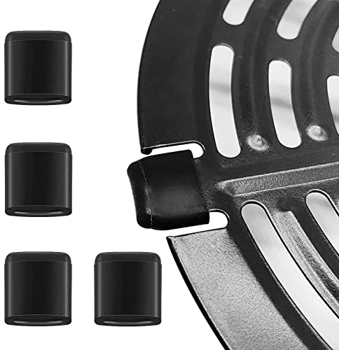 Air Fryer Replacement Parts, 4 Pieces Air Fryer Rubber Bumpers Feet Parts Accessories Rubber Tips Rubber Tabs, Silicone Pieces for Chefman Gowise Powel XL and more Air Fryer Trays, Scratch-resistant
