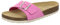AFS-Schuhe 2112 Mules tendance pour femme, en cuir véritable de qualité supérieure, fabriquées en Allemagne, Nubuck fuchsia., 43 EU