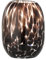 Bloomingville Crister Vase, in der Farbe Braun, aus Glas, Maße: D13xH17 cm, 82056999