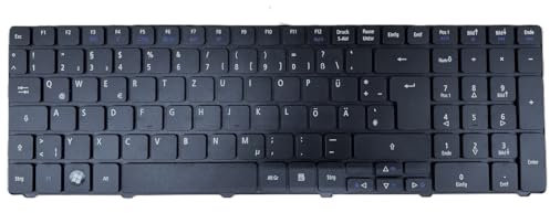 T-ProTek Tastiera tedesca – Tastiera nera compatibile per Acer Aspire 5741G