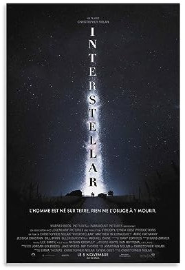 Interstellar Filmposter 2014 (37) Poster, Gemälde, Leinwand, Wandkunst, Wohnzimmer, Poster, Gemälde, 30 x 45 cm