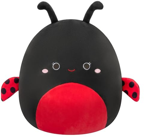 Squishmallows Original 12-Inch Trudy Ladybug with Spotted Wings - Official Jazwares Plush