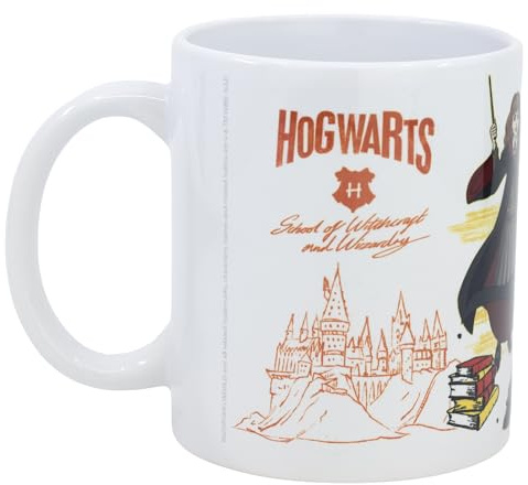 Stor Harry Potter Design 2 Keramiktasse mit Sublimationsdruck, 325 ml, in Geschenkbox