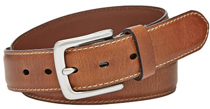 Fossil Men's Aiden Belt, Brown, 34