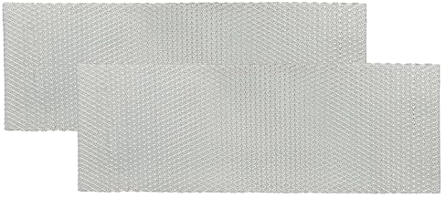 vhbw 2x Filter Metallfettfilter kompatibel mit Bauknecht DNO 3260 857415101020, DNI 3260 857415029060 Dunstabzugshaube - 45,2 x 16 x 0,35 cm, Metall