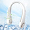 Hals Ventilator, Leiser Mini USB der blattlose Halsventilator, 3 Geschwindigkeiten USB Tragbarer Nackenventilator Flexibles Weiches, Geeignet für Outdoor-Sportarten, zu Hause, im Büro, (Weiß)