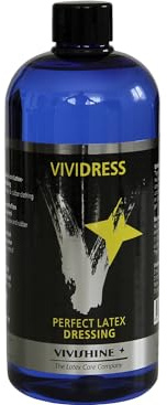 Vivishine Vividress 500ml Dressing Aid - for Latex Clothing, Clear