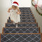 BEQHAUSE Stair Treads, 15pcs, Dark Grey, Polyester, Non-Slip, Machine Washable, 70x22cm, Ideal for Indoor Stairs