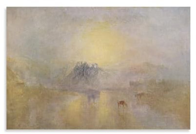 Joseph Mallord William JMW Turner Prints Painting (253) Canvas Wall Art Poster Decorative Modern Home Print Picture Artworks Posters 08x12inch(20x30cm)