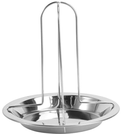 BESPORTBLE 2 STK Grill mit Hähnchengestell Brathähnchenhalter vertikales Hähnchengestell Huhn im Freien portabler Grill backofen Grill Einfaches Camping-Hähnchengestell Hühnerregal im Freien