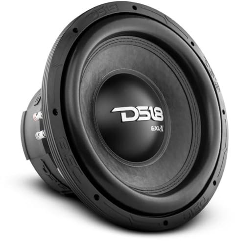 KIT SET PER DS 18 EXL-X12.4D 1 subwoofer da 30 cm 300 mm 12, 1250 watt rms e 2500 watt max, doppia bobina 4 + 4 ohm, sensibilità 88 db spl, per auto, 1 pezzo