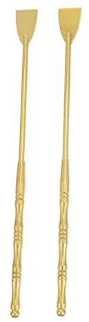 ABOOFAN 2piezas Sello De Incienso y Pala De Incienso Herramientas De Ceramica para Casa o Sala De Estar