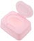 BRIGHTFUFU Wipes Container with Flip Lid Dustproof Wet Tissue Storage Case Portable Refillable Wipes Holder for Nursery Bathroom and Travel