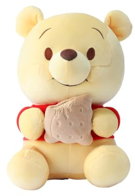 MINISO Winnie Pooh Kuscheltier, Winnie The Pooh Plüschtier 28x17 cm/11x7 inch Disney Winnie Bär Spielzeug, Winnie The Pooh Stofftier Schmusetier Geschenk für Jungen Mädchen