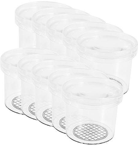 PartyKindom 16pcs Insect Observation Cup Magnifying Box Breeding Box for Boys and Girls Bug Kit for Boys and Girls Portable Plastic Critter for Bugs Insect Observing Tool