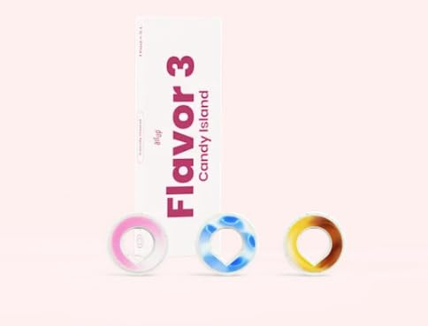 Flavoured Water Bottle Pods/Various Colour Available/BPA Free/0 Calories/Tristan - Hot Pink, Charcoal Grey etc. Replacement Pod for bottle, Kola, Lemon pods etc (Candy variety pack)