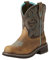 ARIAT Stivali da cowboy da donna Fatbaby Heritage, Distressed Brown Fudge, 39 EU