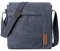 TRP0219 Troop London Classic Canvas Across Body Bag (Blue)