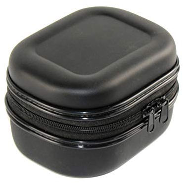 LIOOBO multifunktions Angelrolle Ausrüstung Tasche Angelgerät Tasche Tragbare Angelrolle Organizer Aufbewahrungskoffer (Schwarz)