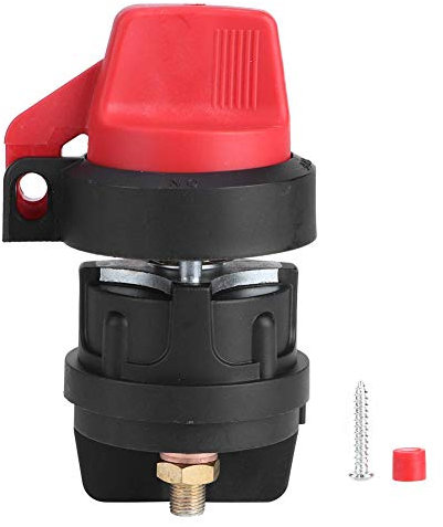 Coupe-batterie, interrupteur de batterie 12V 300A, coupe-circuit d'isolateur à courant élevé pour RV ATV