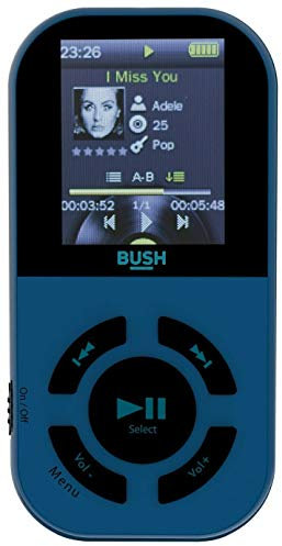 OterkinBush 8GB Sports MP3 Player - Blue