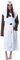 Disney Adult Frozen Snowman Olaf Costume Robe Hooded Bathrobe Men Women S/M