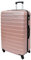 4-Rad-Koffer Hartschalen-Gepäck Conney, rose gold, L, Hartseitiges Gepäckstück mit Drehrollen