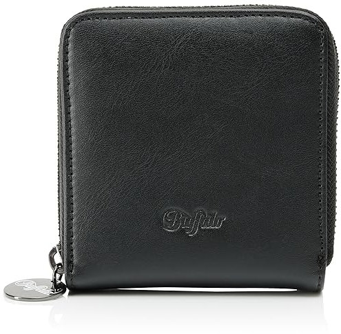 Buffalo Damen Boxy Wallet Muse Black Reisezubehör-Brieftasche