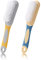 Shoe Brush, 2Pcs Shoes Scrubbing Brushes with Handle, Soft-Bristled Multifunctional Cleaning Tool