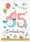 Minkocards 12 Einladungskarten zum fünften Kindergeburtstag 5. Geburtstag Mädchen Meerjungfrau Einladungen zum Geburtstag Kinder bunte Geburtstagseinladungen