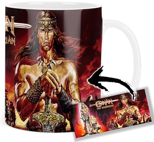 Conan The Barbarian Arnold Schwarzenegger A Tasse Keramikbecher Mug
