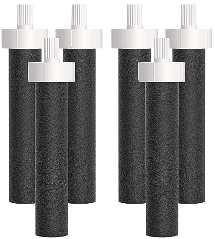 IT'S PURE EXPERT Replacement for Brita water filter, Water Bottle Filter Compatible with Brita® BB06 Hard Sided, Stainless Steel and Sport Bottle Filter, 6 Packs (6)