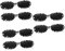ifundom 6 Stk Gläser Damen Kuh Brille Neuheit Brillen Sonnenbrillen Für Frauen Trendige Sonnenbrillen Für Damen Cosplay-brille Plastik Persönlichkeit Weiß Kind Die Kuh