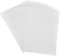 Rebower Glitter Soft Felt Fabric Sheets Acrylic Craft Sheets [for DIY Craft Hobby Hair Costumes Decorations] - 11.8 x 7.8 Inch/White / 12PCS
