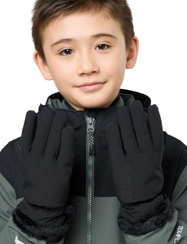Jack Wolfskin HIGHLOFT GLOVE K, Schwarz
