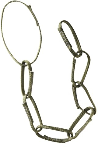Edelrid Bandschlinge HMPE, 120 cm, 12 mm, RAL 7013, oliv 882161205422, Zertifiziert nach EN 566