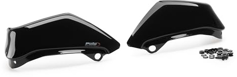 Puig 21898N Handprotektoren-Verlängerung optimierte Aerodynamik, Schwarz