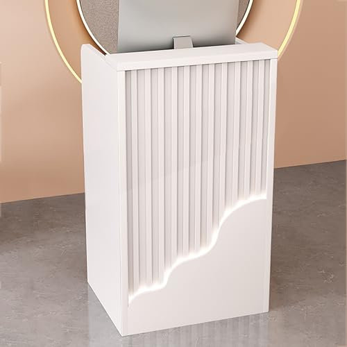 Tische für Empfangsräume,Thekentisch für Empfangstheken,Empfangstheke für Einzelhandelstheken mit Schubladenaufbewahrung,offener Kassenschreibtisch,Empfangstheke für Bekleidungssalon,Geschäft,Hotel