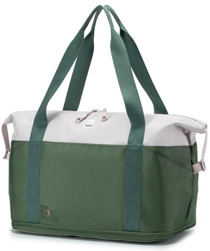 SPAHER Reisetasche Handgepäck 40x30x25 Eurowings Wizzair Vueling Volotea Erweiterbar Hand Luggage Handtaschen Wasserdichter Organizer Duffle Bag Reise-Gepäck Koffer Tasche Grün