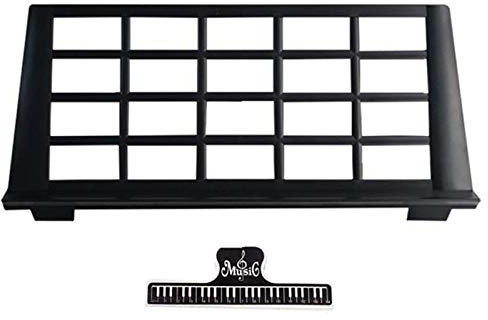 FYOBOT Sheet Musical Instrument Keyboard Stand Accessories Portable Holder,Include 1 Pcs Music Book Clip