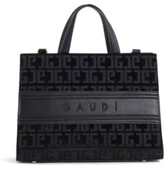 Gaudi Handtasche Ada Velvet V4AI11850 Schwarz, Schwarz , Einheitsgröße