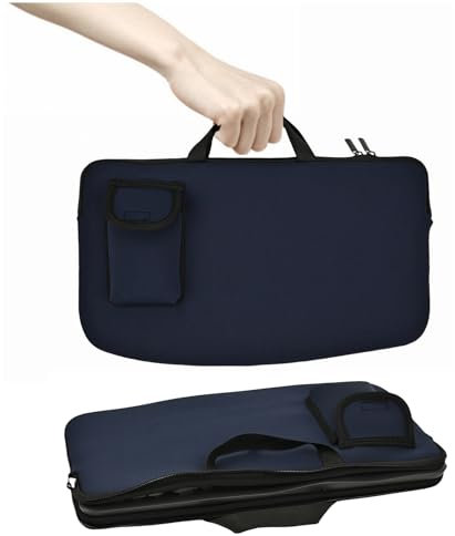 Carrying Keyboard Case Bag for Logitech Wave Keys Wireless Ergonomic Keyboard with Mouse/MK670 Water-Resistant Shockproof and Dustproof