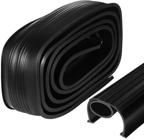 Sewroro 1Rotolo Guarnizione per Del Garage Striscia e Isolante Protezione Antiallagamento e Resistente Agenti Atmosferici Facile Installazione Adeguata