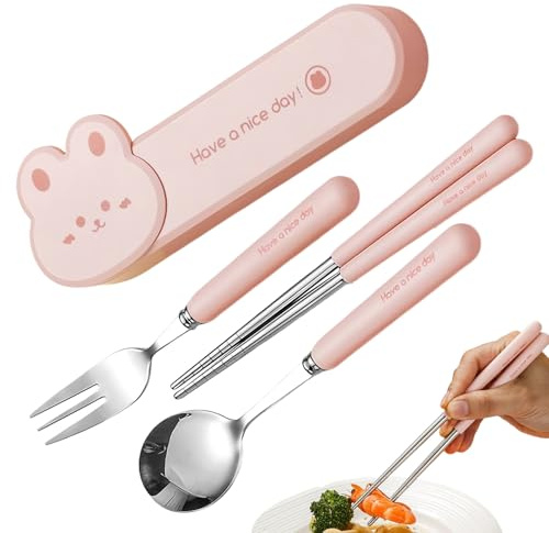 yakermur Kinder-Utensilien für Lunchbox – Lunchbox-Utensilien – Zubehör, Kindergeschirr-Set für Picknick, Reisen, Kleinkind, Mahlzeiten, Outdoor, Camping, Flugzeug, Schule