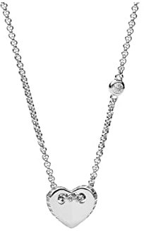 Fossil, Damenschmuck, Collier, Silber