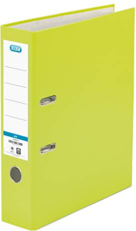 Elba Ordner rado top – Hebel farbigem Polypropylen/Rolle, F, L80 mm, grün