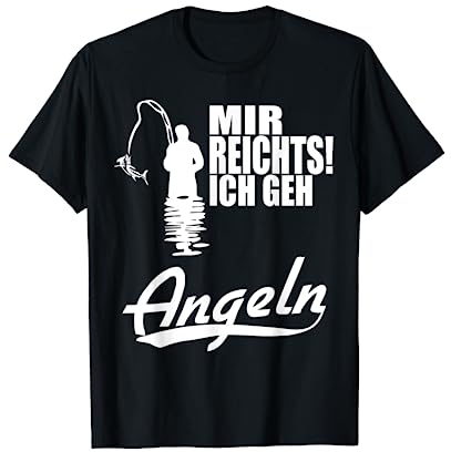 Mir reichts ich geh Angeln, Fisch und Angler, Angel TShirt T-Shirt