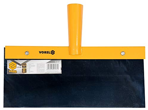 VOREL Betonschaber | verschiedene Größen zur Auswahl | Federstahlblatt | Stoßscharre Eisstößer Schaber Scharre Federstahl Größe 35 cm
