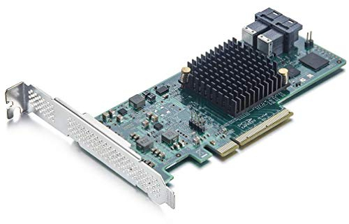 10Gtek 12G Internal PCI-E SAS/SATA HBA Controller Card, Broadcom's SAS 3008, Compatible for 9300-8I